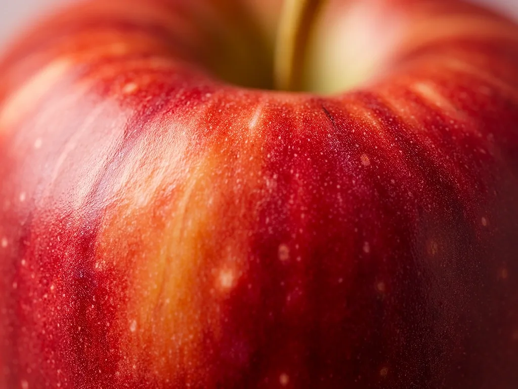 Detalle de piel de manzana