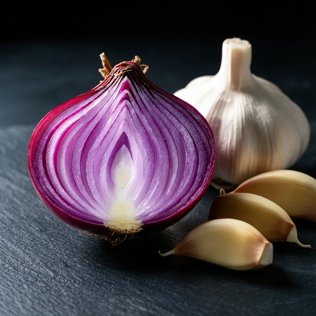Ajo y cebolla digestiva